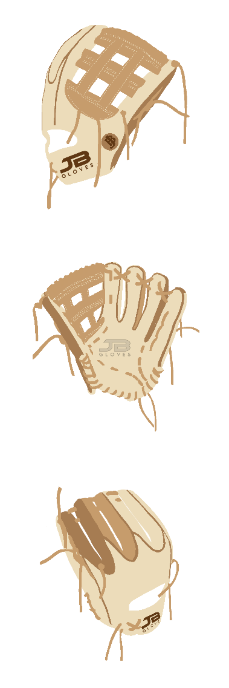 Fielding Glove Crown Welting - Customer's Product with price 250.00 ID ZBu2-q8stZ6mV4A2-CIxP0Kv