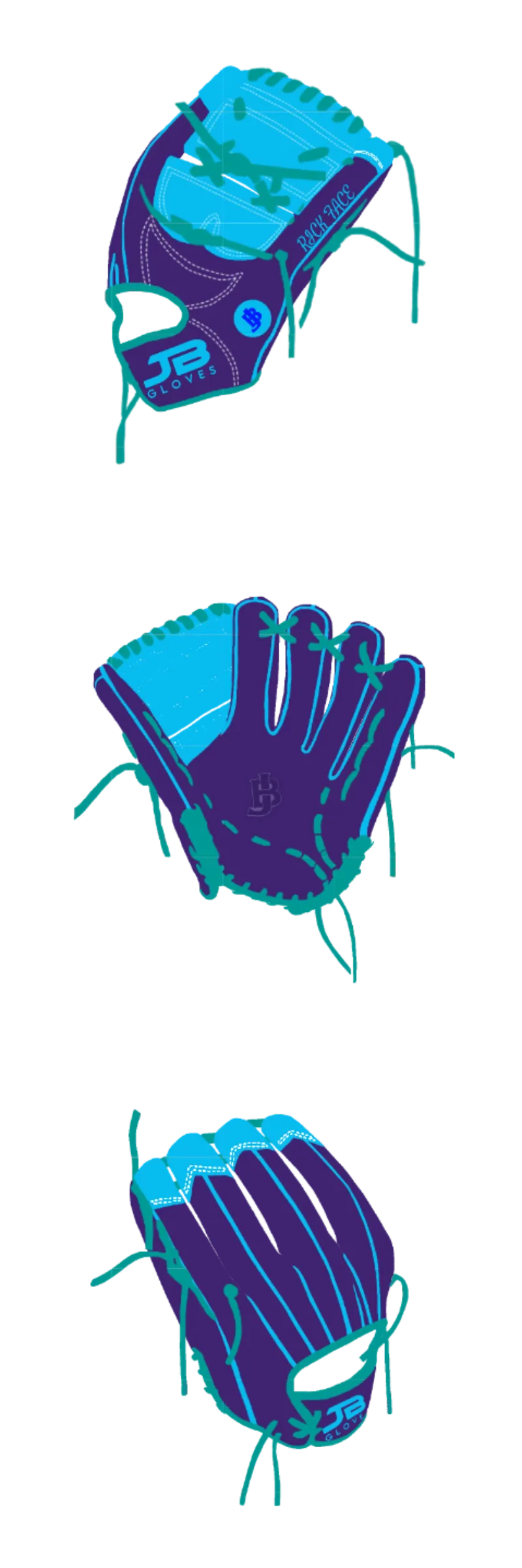 Fielding Glove Single Welting - Customer's Product with price 260.00 ID DA83JsEA_XncliEEOV_Stb_R