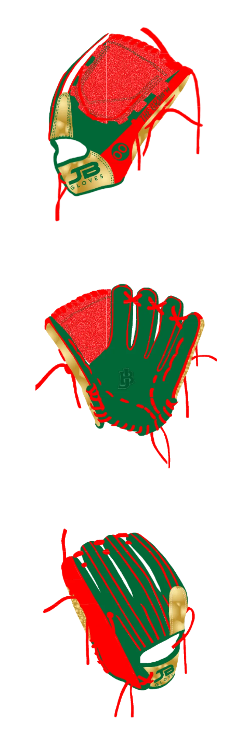 Fielding Glove Dual Welting - Customer's Product with price 265.00 ID FyvunrN6UZFj7fznwSv8RfOK