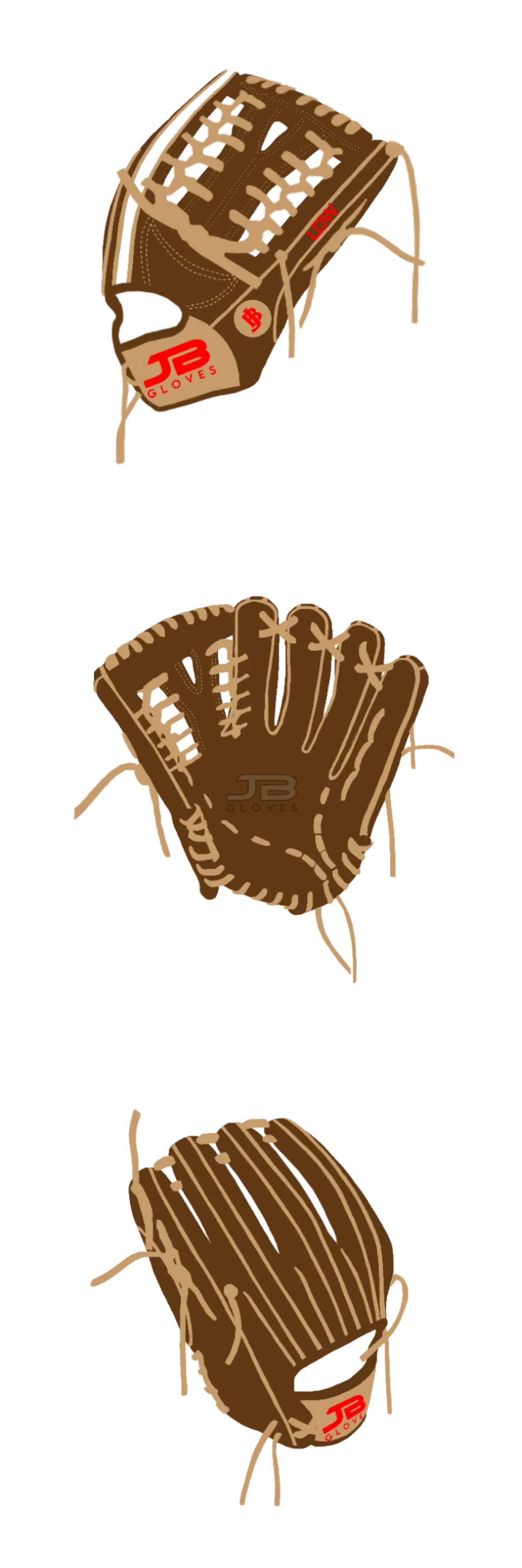 Fielding Glove Dual Welting - Customer's Product with price 175.00 ID zR2ZvdKnaD3s12zN0h2ba8GR