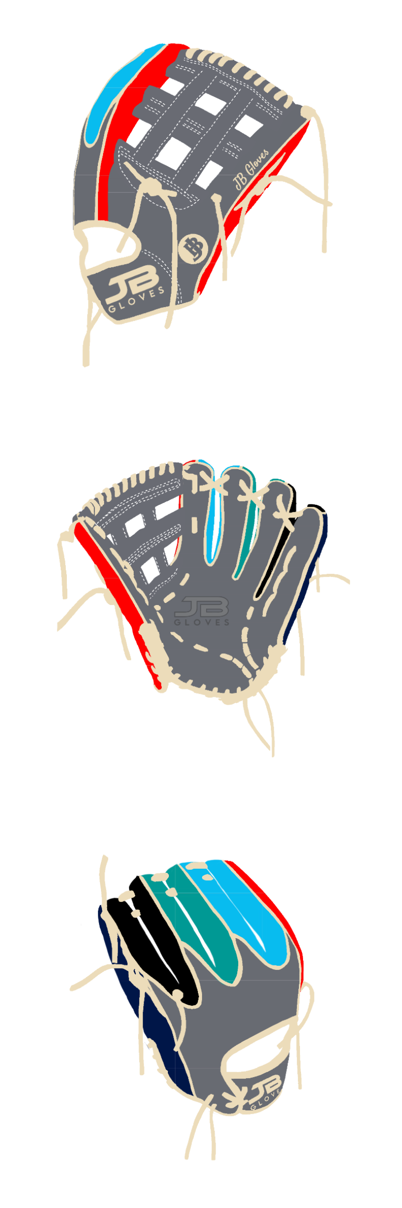 Fielding Glove Crown Welting - Customer's Product with price 255.00 ID 79Lt1YGbtThUr3sAyUxwhCub