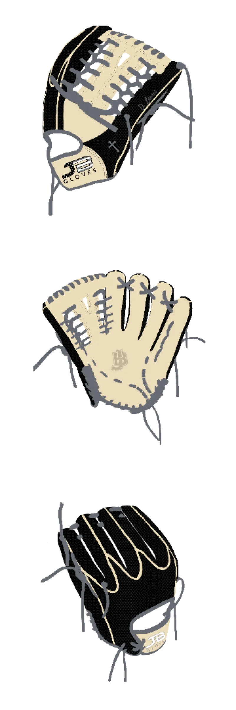 Fielding Glove Crown Welting - Customer's Product with price 255.00 ID e9sCesz_Fg0xkxb0n7zSG61m