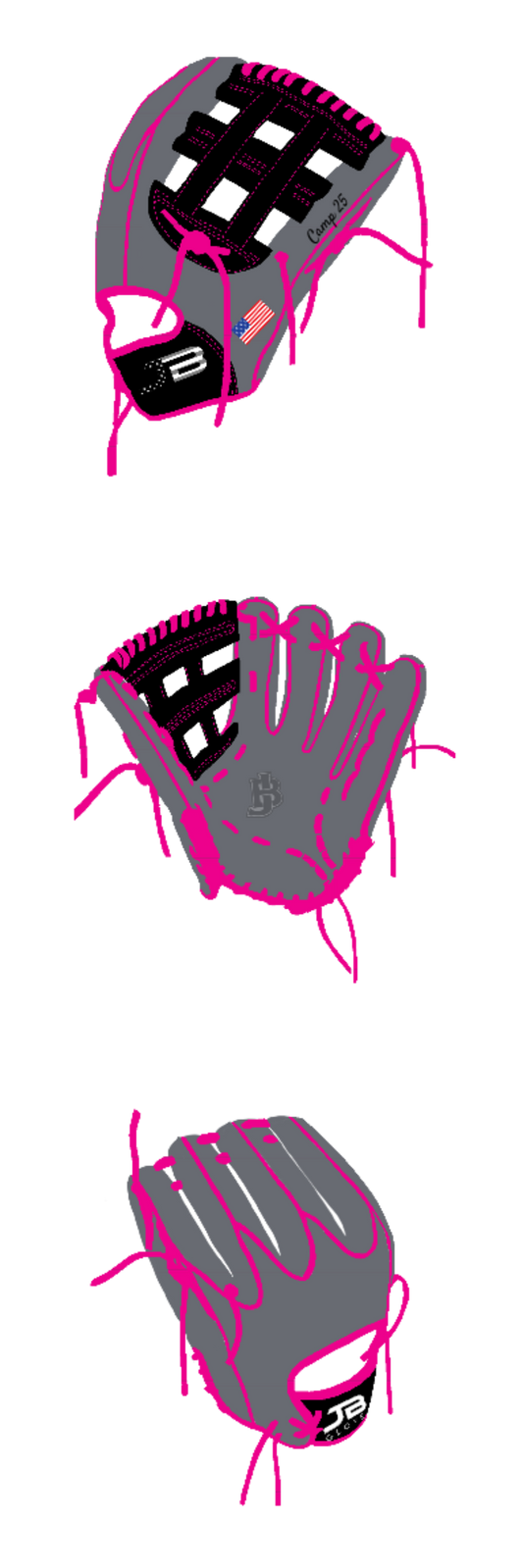Fielding Glove Crown Welting - Customer's Product with price 215.00 ID otjxlqn2yxpginpk51iKlbo-