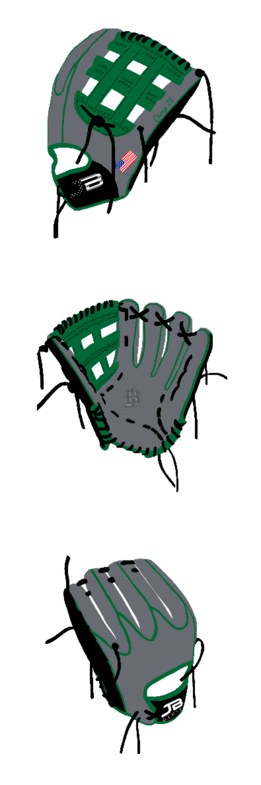 Fielding Glove Crown Welting - Customer's Product with price 215.00 ID iEhYs3dHjDx_zUOcmV4udI0f