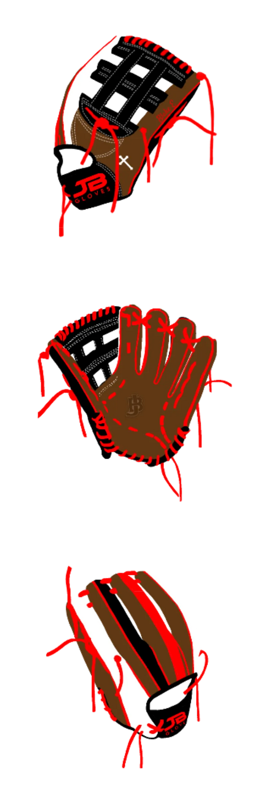 Fielding Glove Single Welting - Customer's Product with price 215.00 ID jpxaXy-ZU00KQ48T-2APb1pr