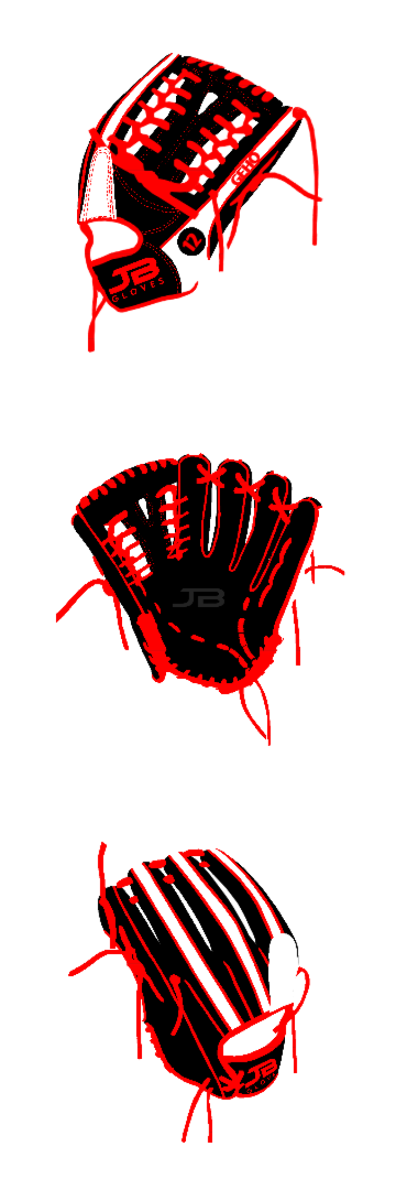 Fielding Glove Dual Welting - Customer's Product with price 185.00 ID CVdfUV7r03-b2oad3pc8w3Y0