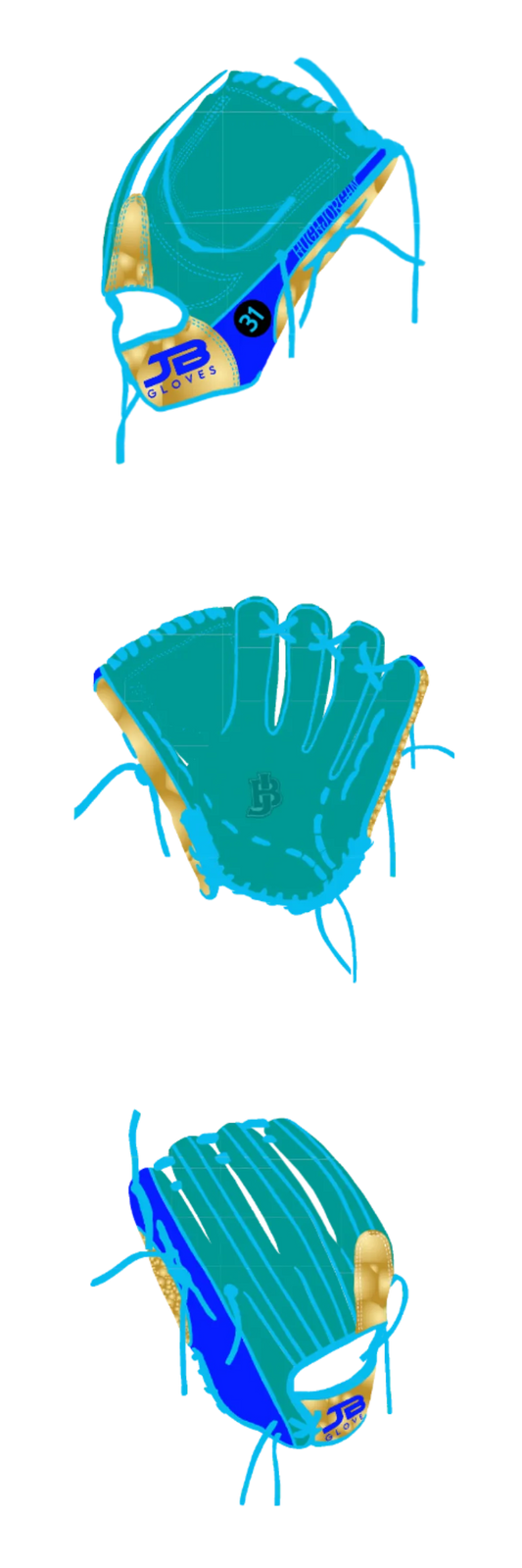 Fielding Glove Dual Welting - Customer's Product with price 265.00 ID XZxyKwuZrlzGYz9RcqTvgYtn