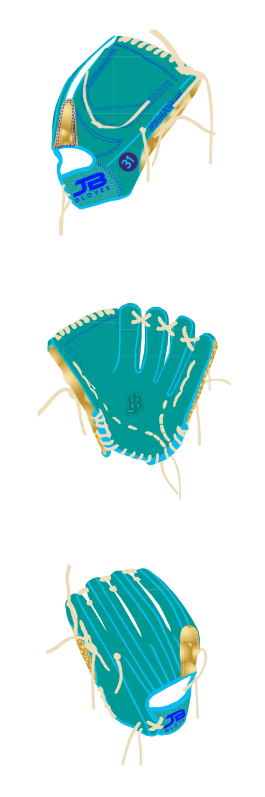 Fielding Glove Dual Welting - Customer's Product with price 265.00 ID gL7D835a4jLQEEM3g9nlq-W4