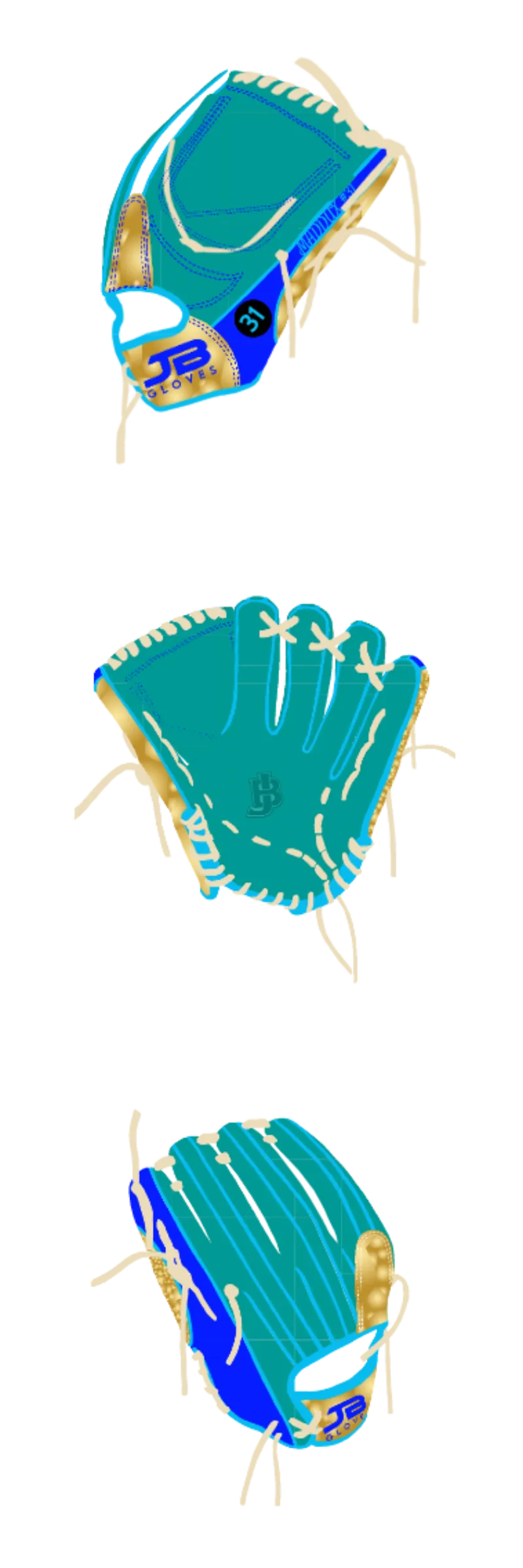 Fielding Glove Dual Welting - Customer's Product with price 265.00 ID ZEQgrhMW4-6w8XXplkHBMQnf