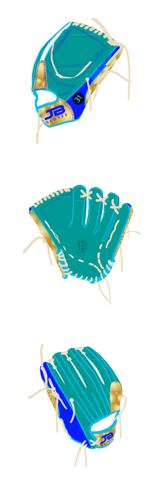 Fielding Glove Dual Welting - Customer's Product with price 265.00 ID O5S3HSa1apJa2xfptaov8MOP