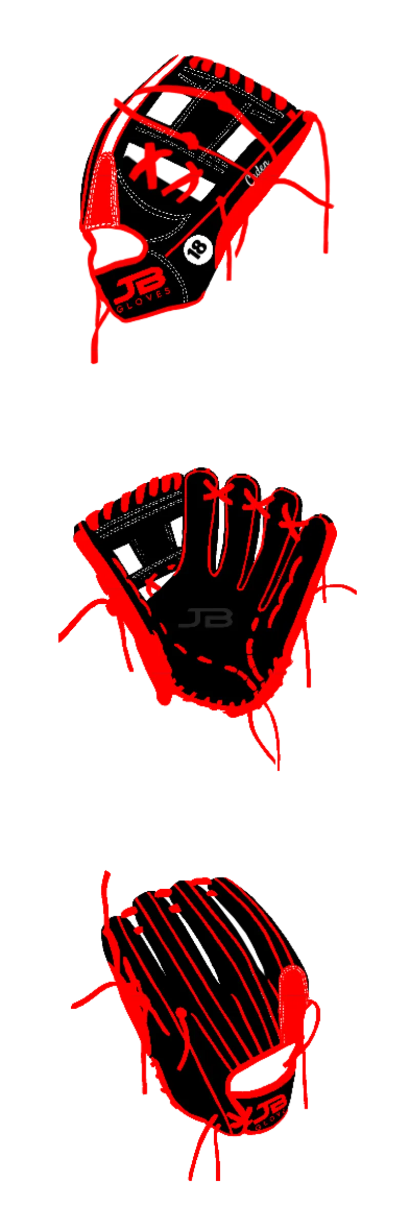 Fielding Glove Dual Welting - Customer's Product with price 225.00 ID izk_GnAVfSiUvXa1wlESUm5-
