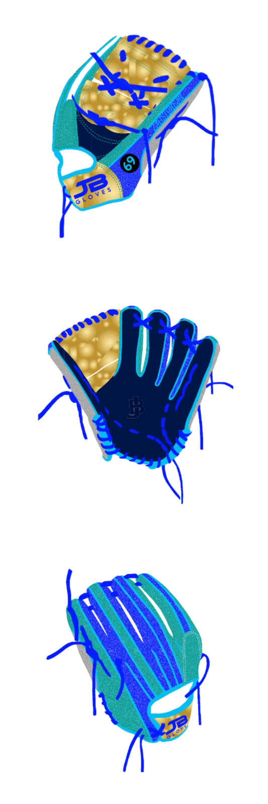 Fielding Glove Dual Welting - Customer's Product with price 265.00 ID mJ6LeGI_0DIdqNBnzKZ3fyWz