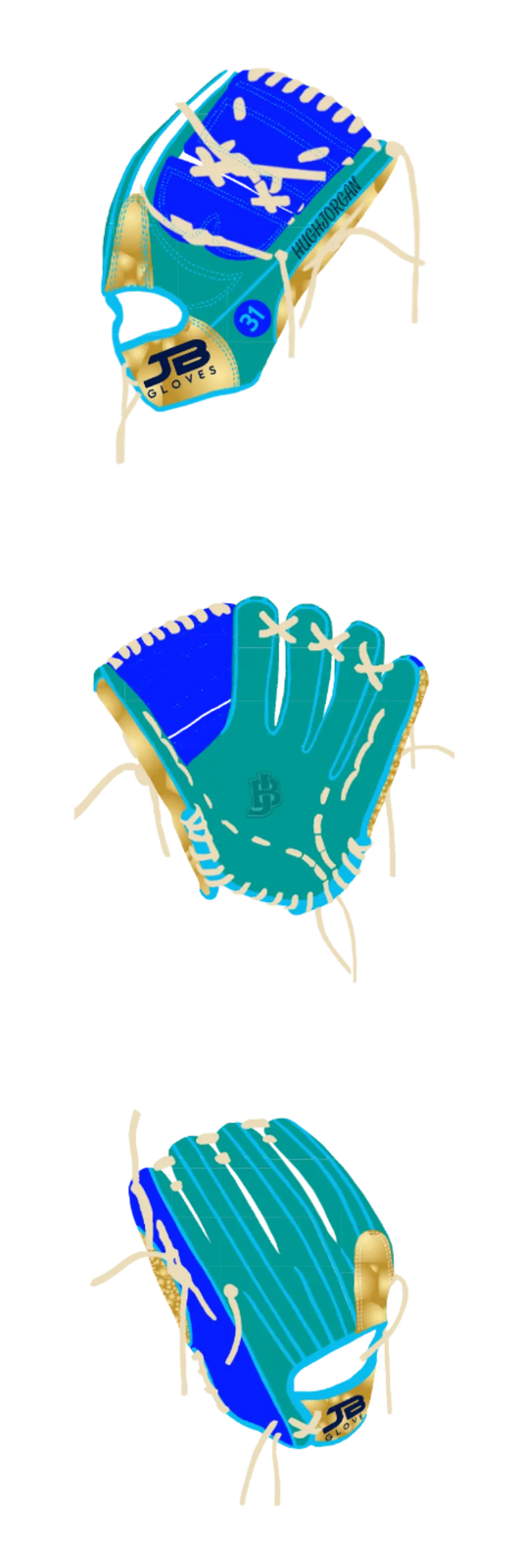 Fielding Glove Dual Welting - Customer's Product with price 265.00 ID 0ggUuDHRxgMlzdhxGraO4Sp6
